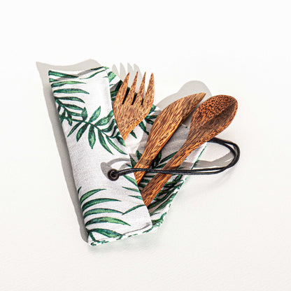 Couverts en Bois de Coco